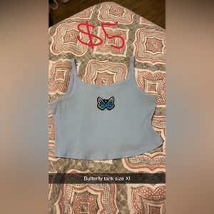 Blue Butterfly tank!